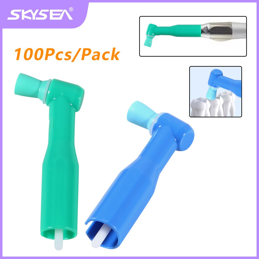US Prophy Angles Cups 100/500 Top Quality Dental Disposable Prophy Angle 105° DL