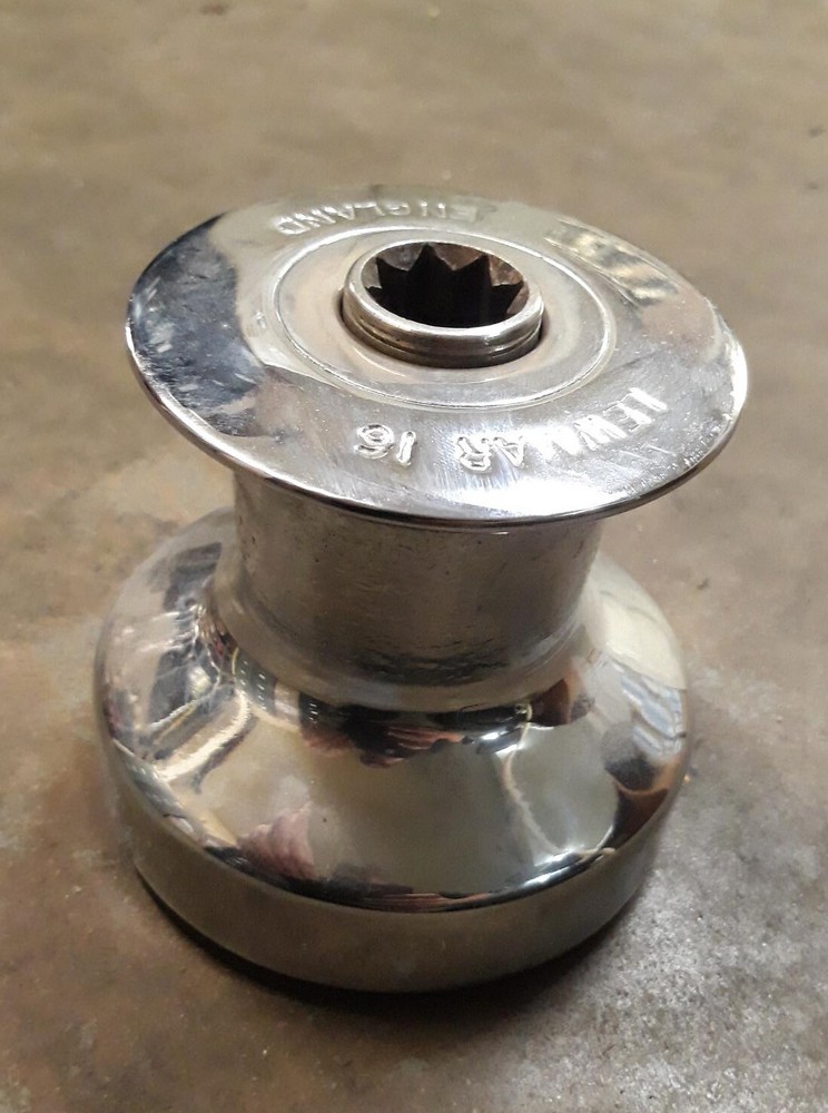 Lewmar Ocean - Size 16 Non Self Tailing Winch (Chrome) - Single Speed