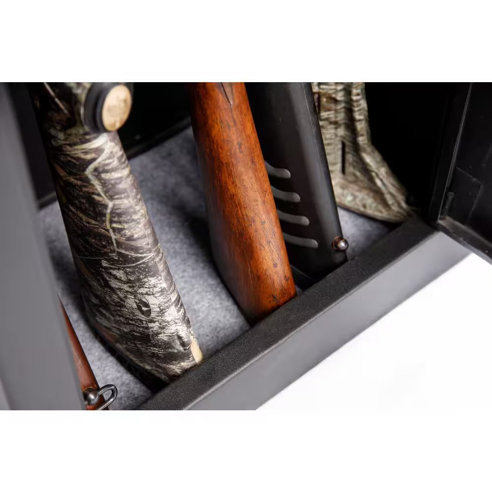 5-Gun Lockable Metal Security Gun Cabinet