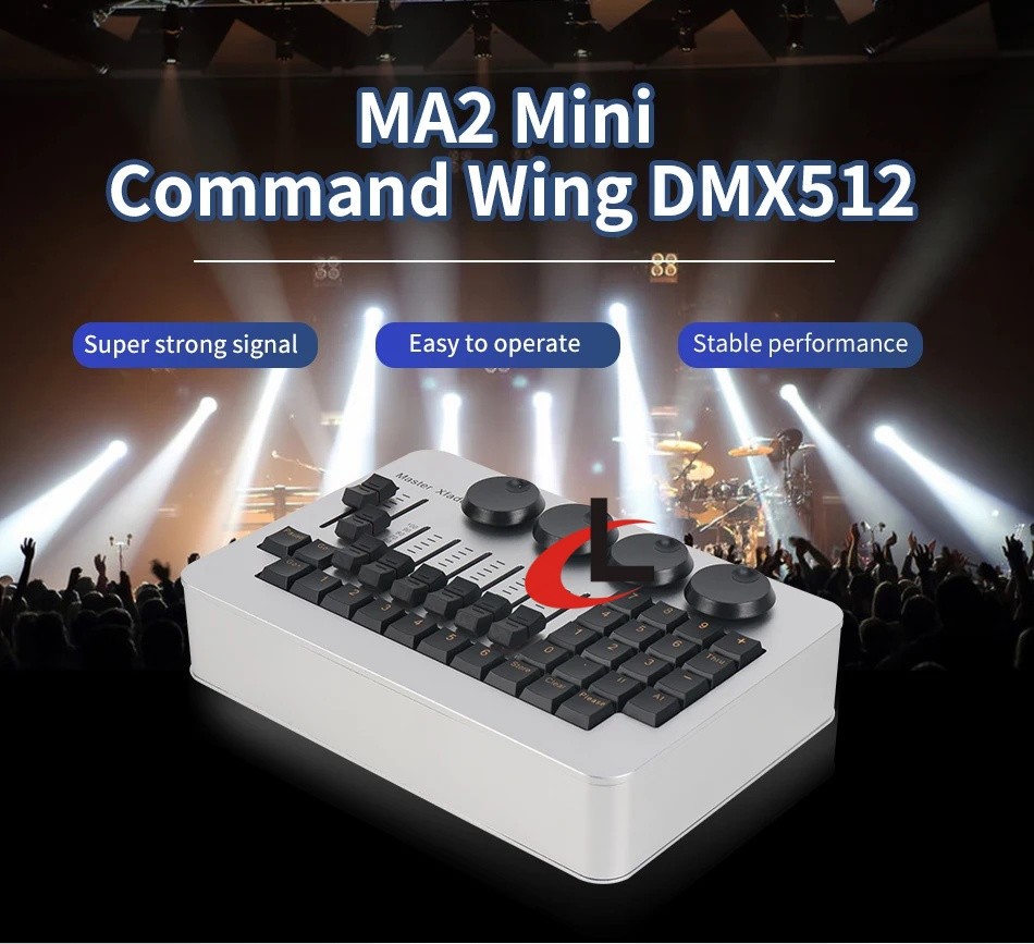 Mini Command Wing Controller Ma2 Stage Console Moving Light Dimming Console onpc