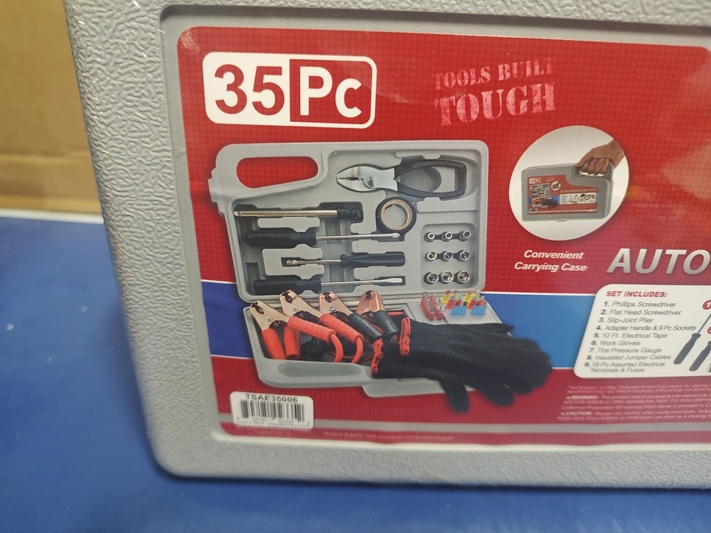 Tool Solutions Auto Emergency Kit 35 Pc