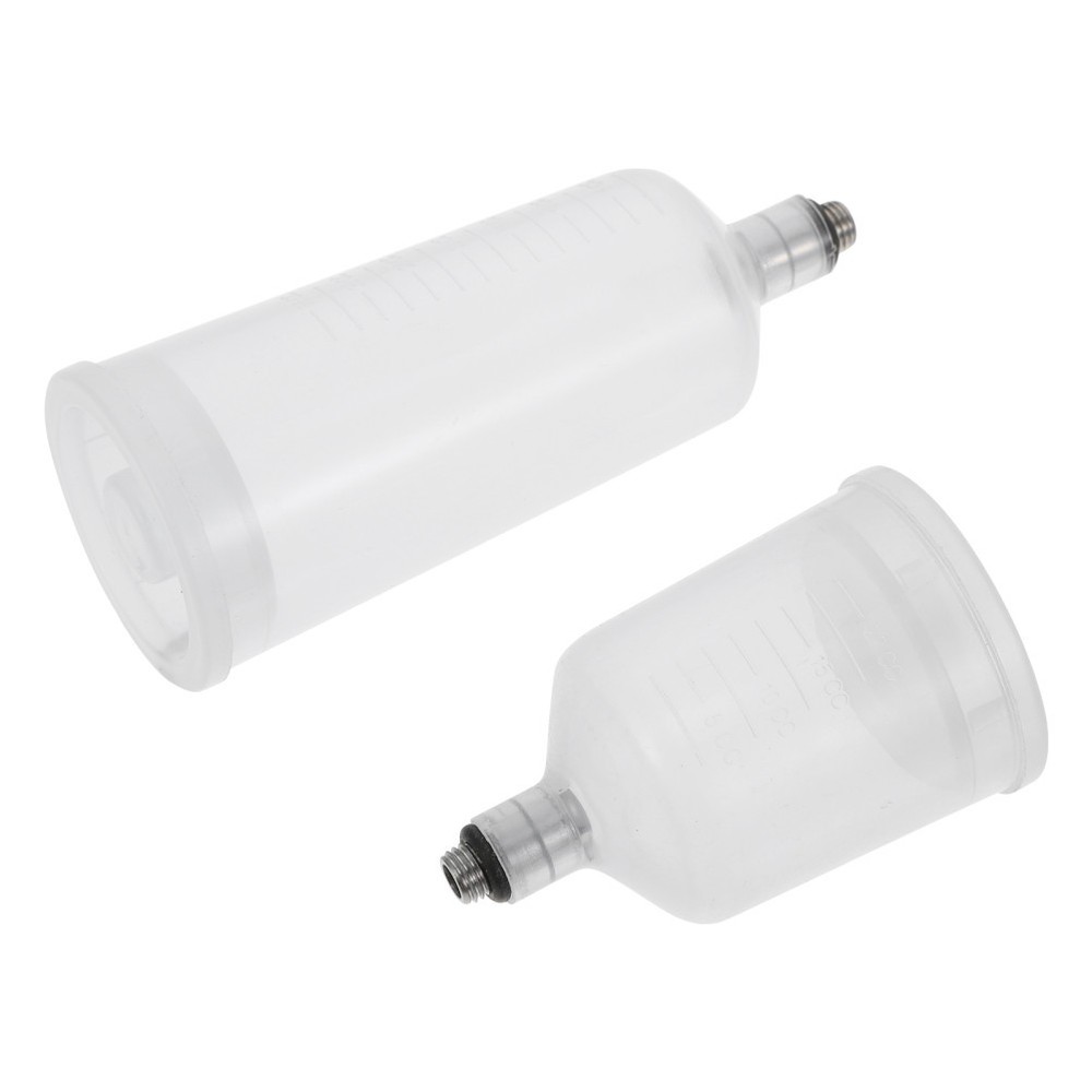2 Pack Airbrush Jar Refillable Paint Cup Cups Sprayer Containers