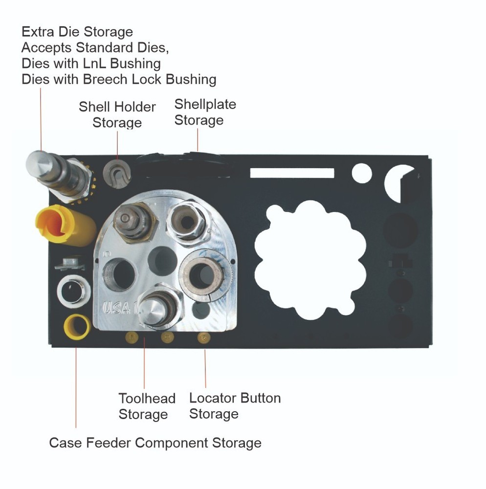 Ammo Can Toolhead Stand for Dillon 650 750 Reloading Components