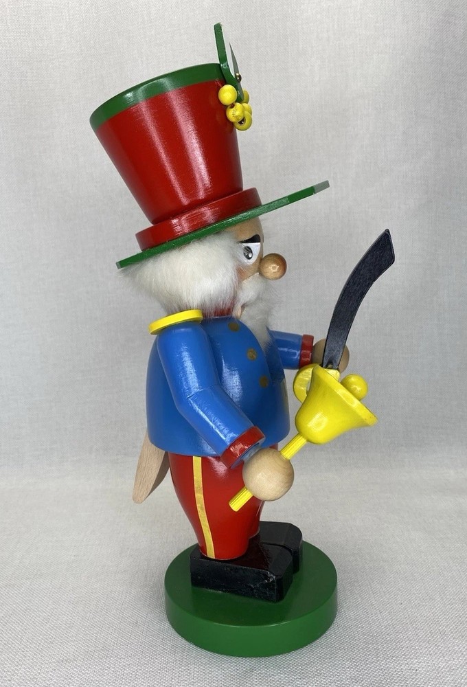 Original Steinbach Nutcracker Town Cryer 13” Bell Ringer
