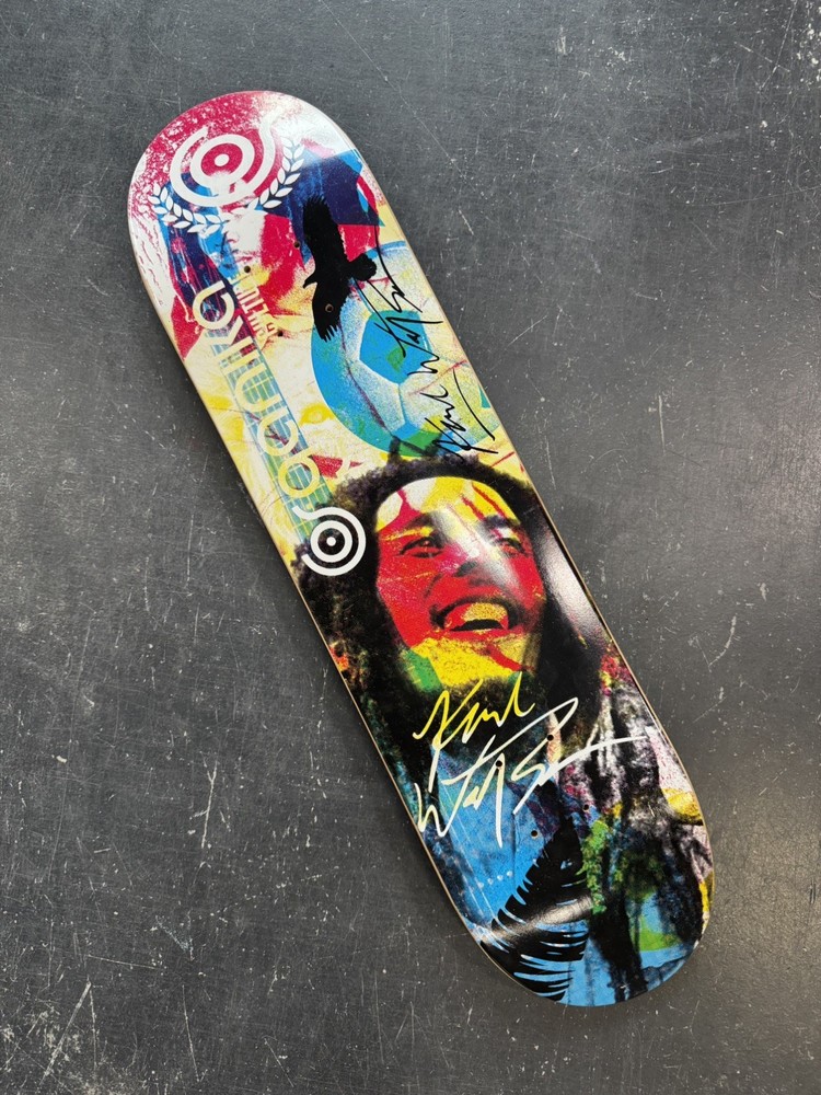 Organika Karl Watson Bob Marley Skateboard Deck