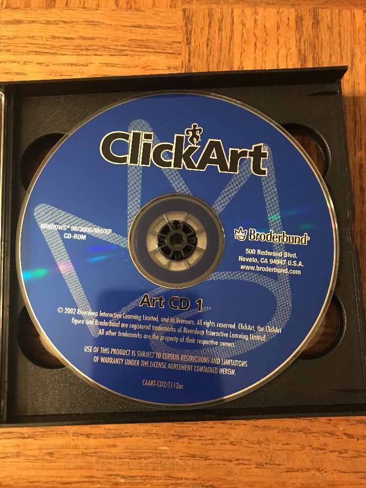 Click Art 750,000 PC CD ROM-VERY RARE