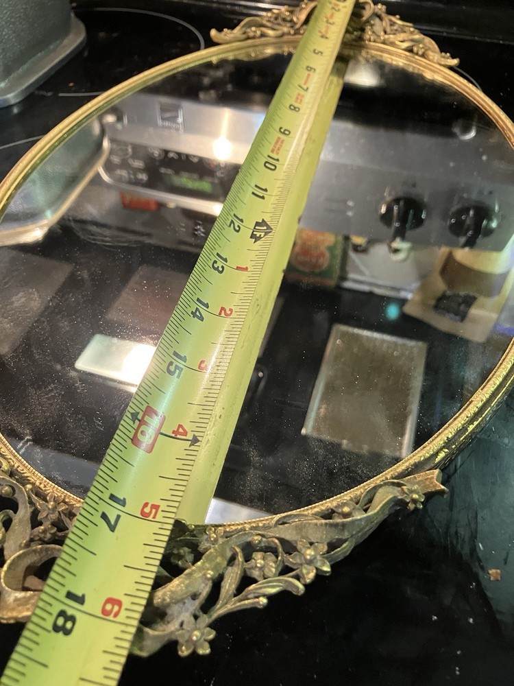 Vintage Mcm Or Deco Wait Mirror