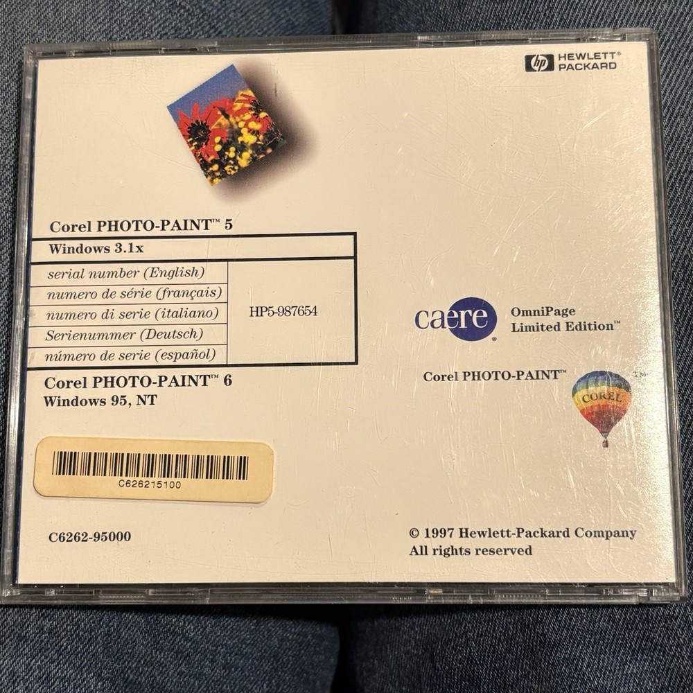 HP Scanjet 6100c series Drivers and Software CD