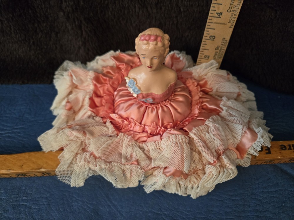 Vintage  pin cushion half doll