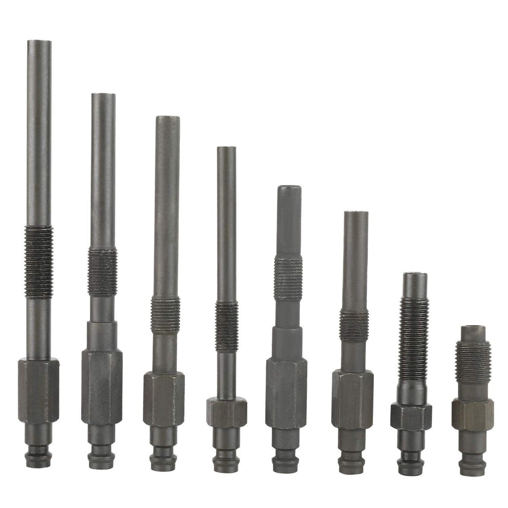 TU-15 Diesel Engine Cylinder Compression Tester with Glow Plug Injector Adapters