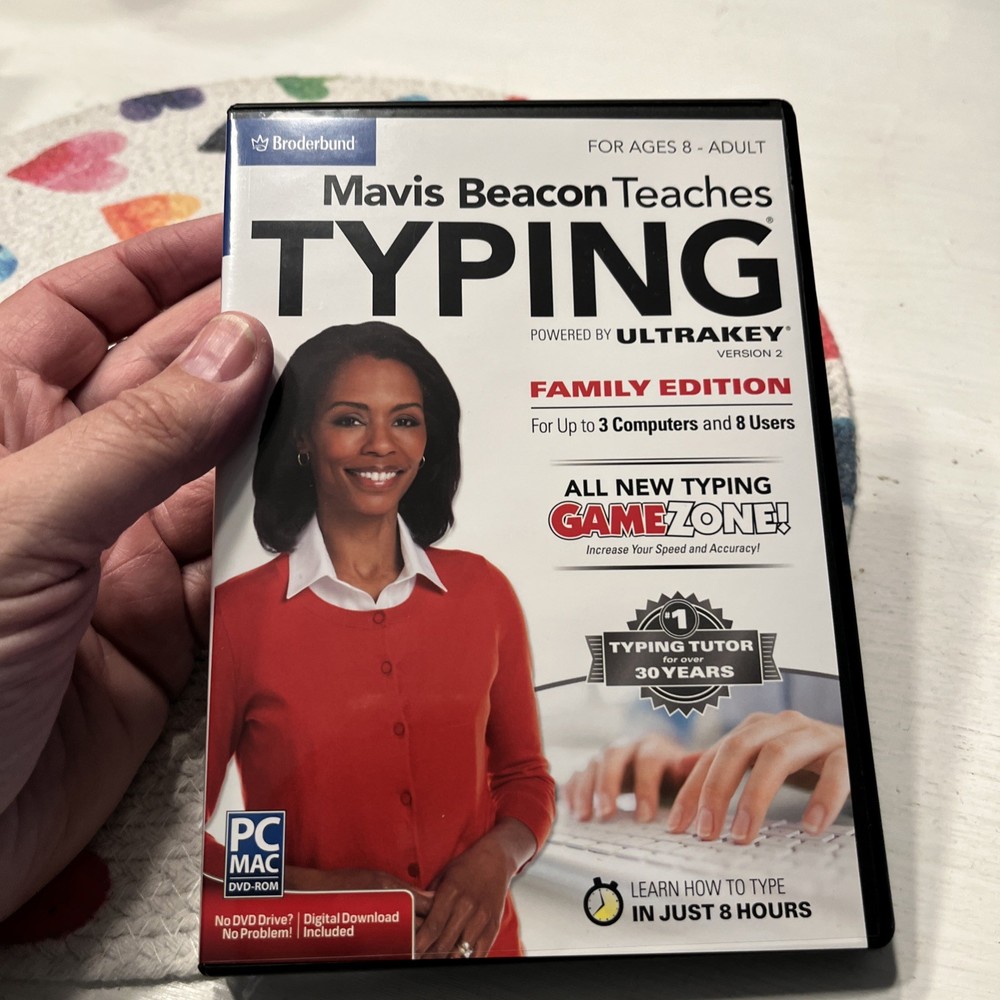 Mavis Beacon Teaches Typing - Family Edition PC MAC
