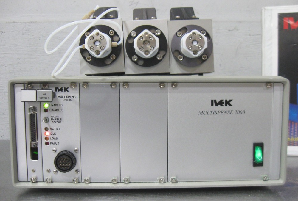 C201562 IVEK Multispense 2000 Liquid Dispensing Sys (3) 40 Pitch Linear Actuator