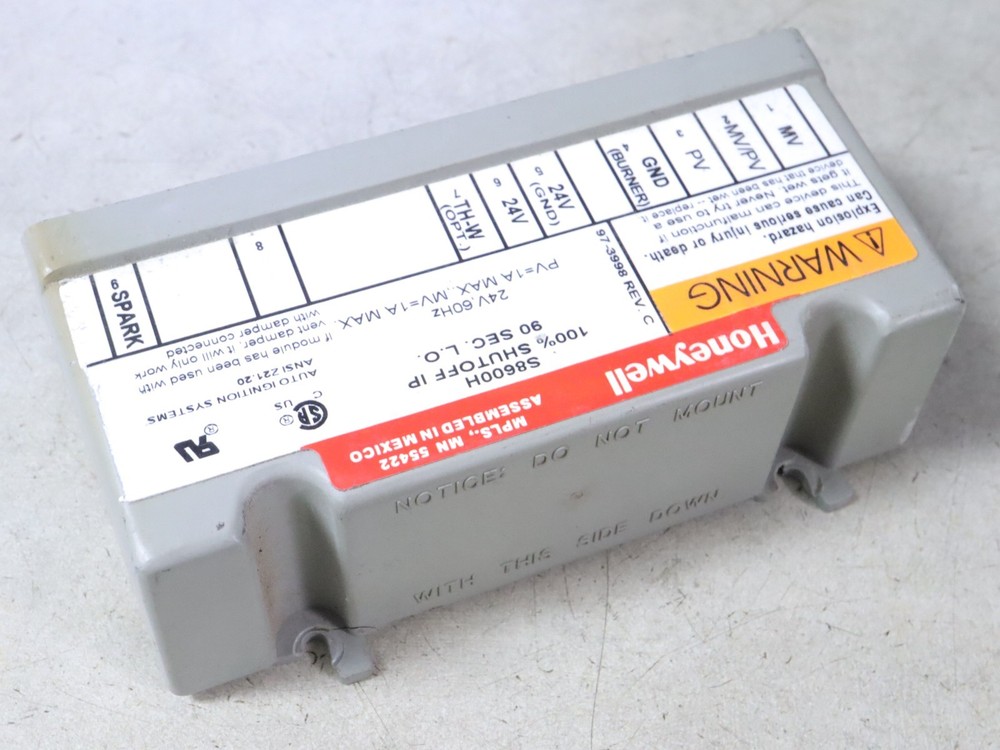 Honeywell S8600H Pool/Spa Furnace Ignition Control Module