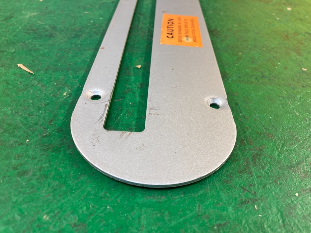 Black & Decker Model 1732 Table Saw Throat Plate Insert