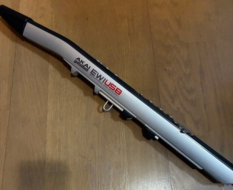 Akai Professional EWI USB Wind Synthesizer MIDI Controller Tested Working Japan