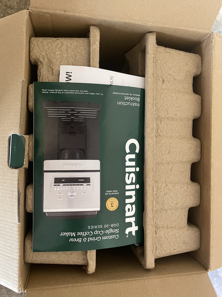 Custom Grind & Brew Single-Cup Coffee Maker DGB-30