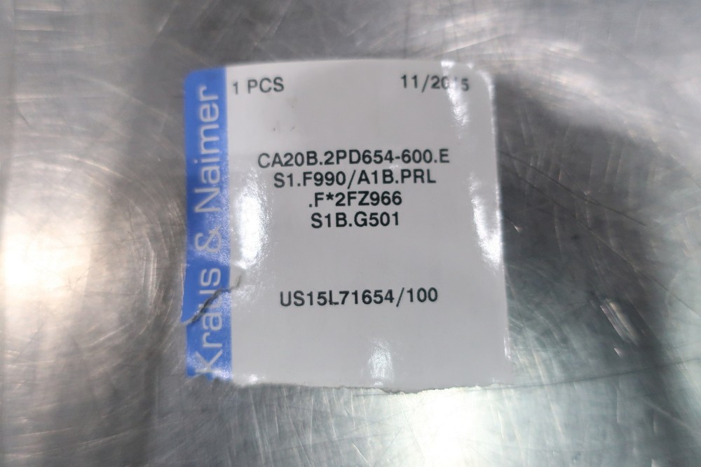 Kraus & Naimer CA20B Rotary Selector Switch 600v-ac