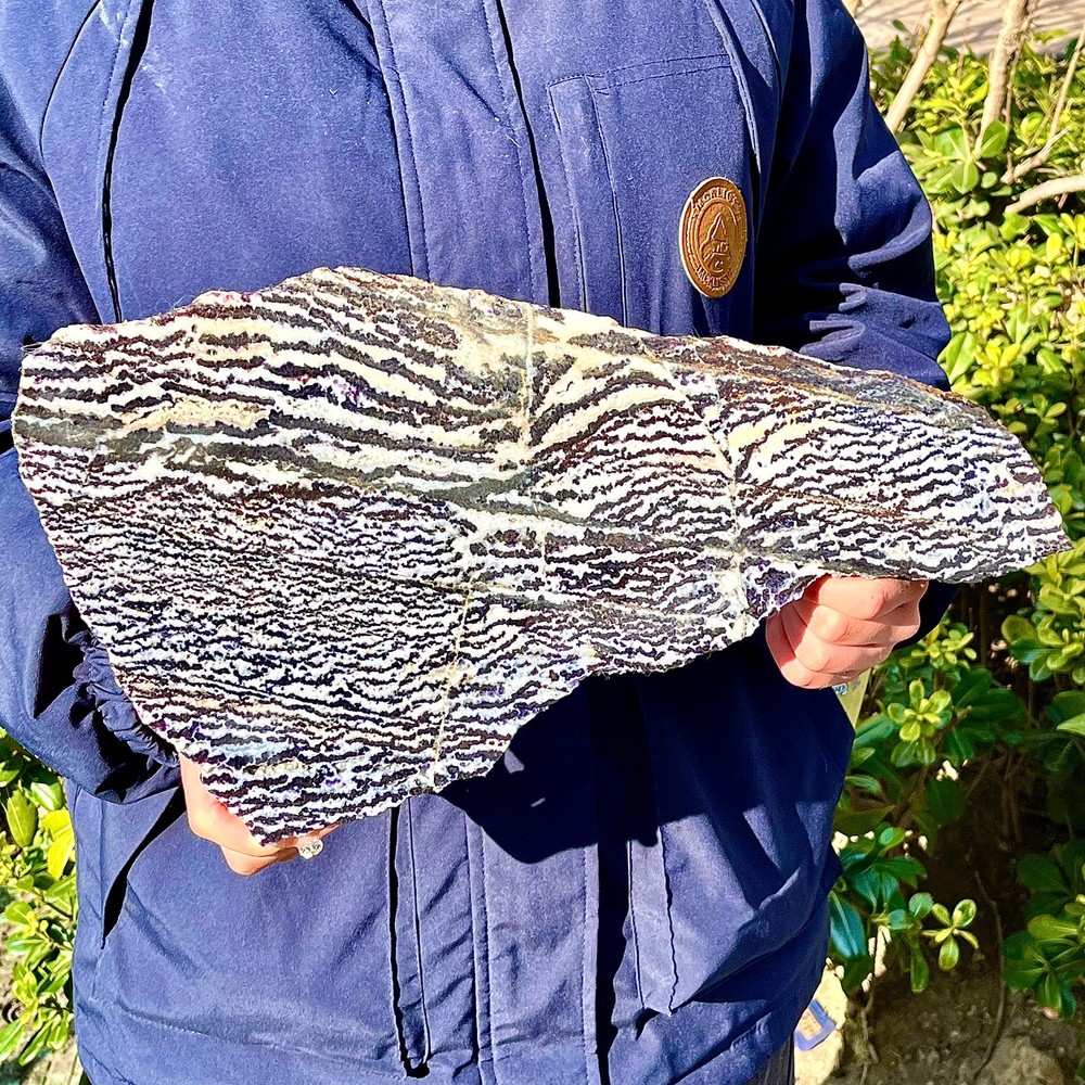4.21LB Water grass agate wide column obelisk sample column
