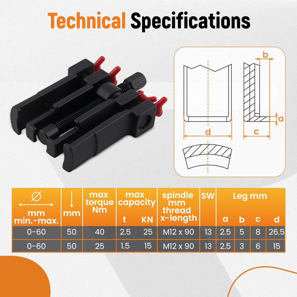 Adjustable Steel Windshield Wiper Arm Puller Battery Terminal Removal Tools