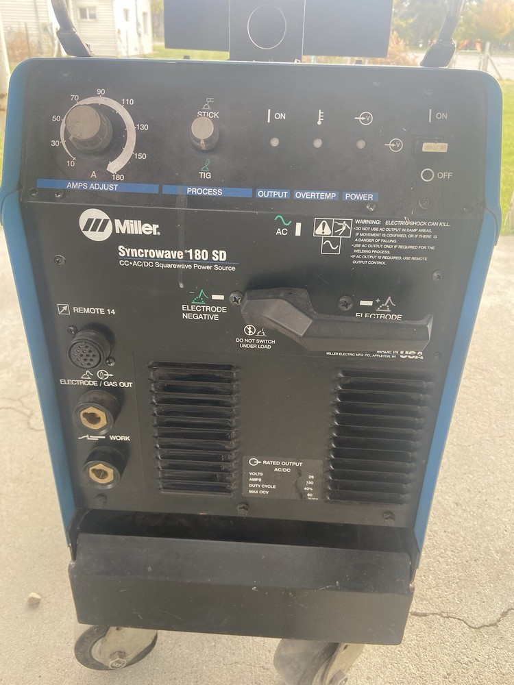 Miller Syncrowave 180sd