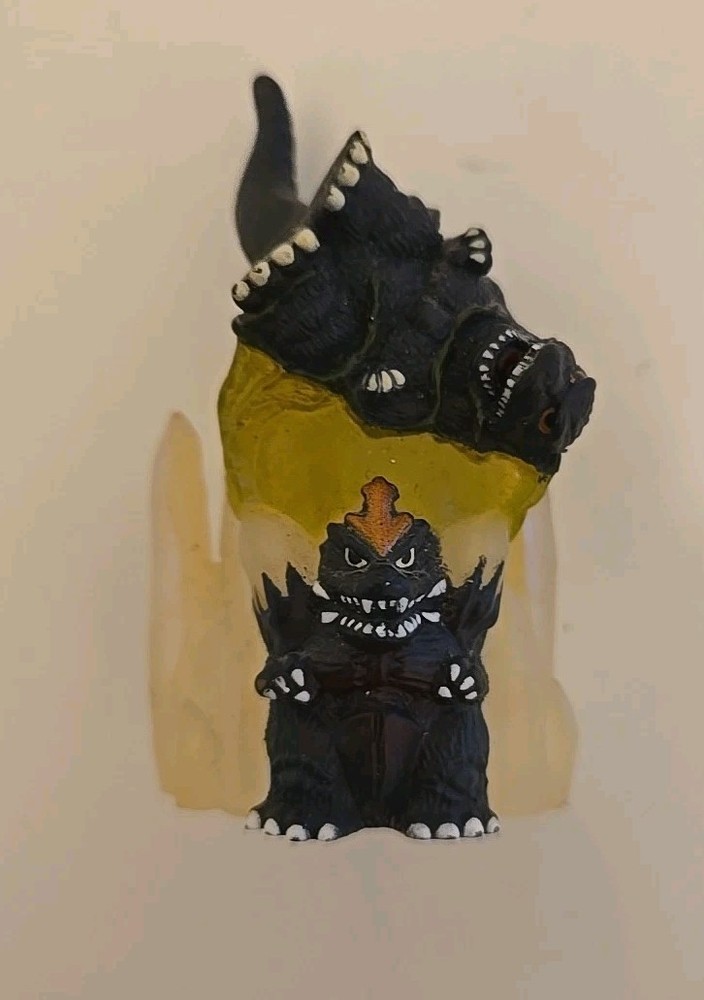 SD GODZILLA VS. SpaceGodzilla MINI FIGURE FINGER PUPPET