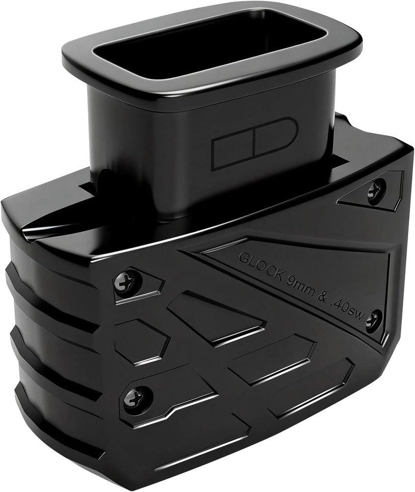 Glock 9mm/.40 S&W Magazine Speed Loader - Quick Load Tool (Matte Black)