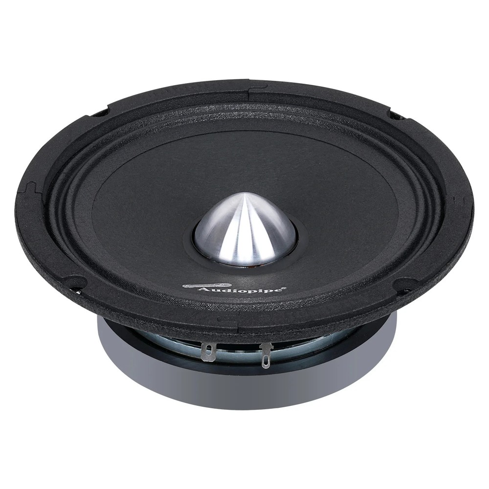 Audiopipe Low Mid Frequency Loudspeaker 6" 200W Max - Silver Bullet Dust Cap