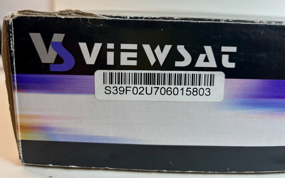 VIEWSAT Digital Satellite Receiver VS2000 ULTRA USB Host Interface, Cables, Box