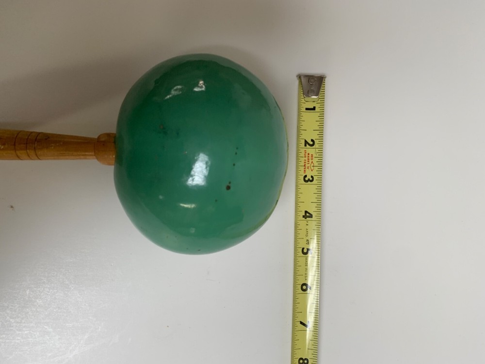 One (1) Hand Painted Castanet. Vintage