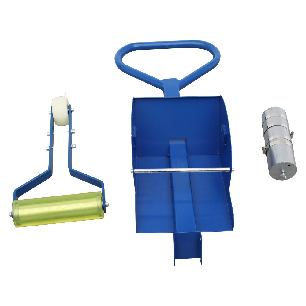 Road Surface Texturing Marking Machine with Reference Pointer Rubber Roller