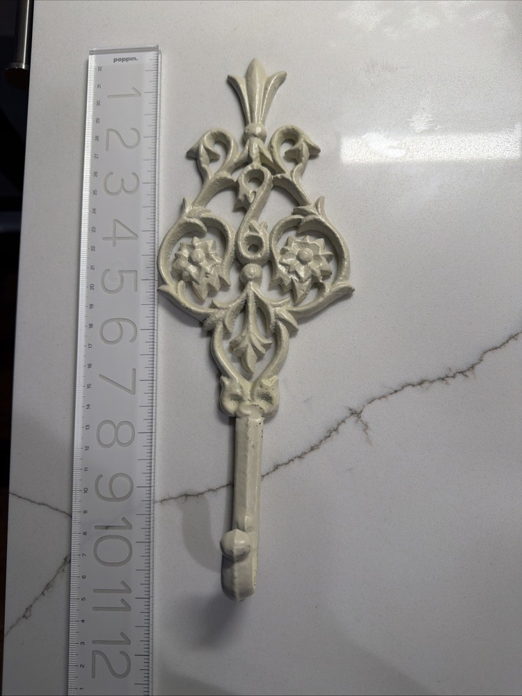 vintage cast iron wall hook