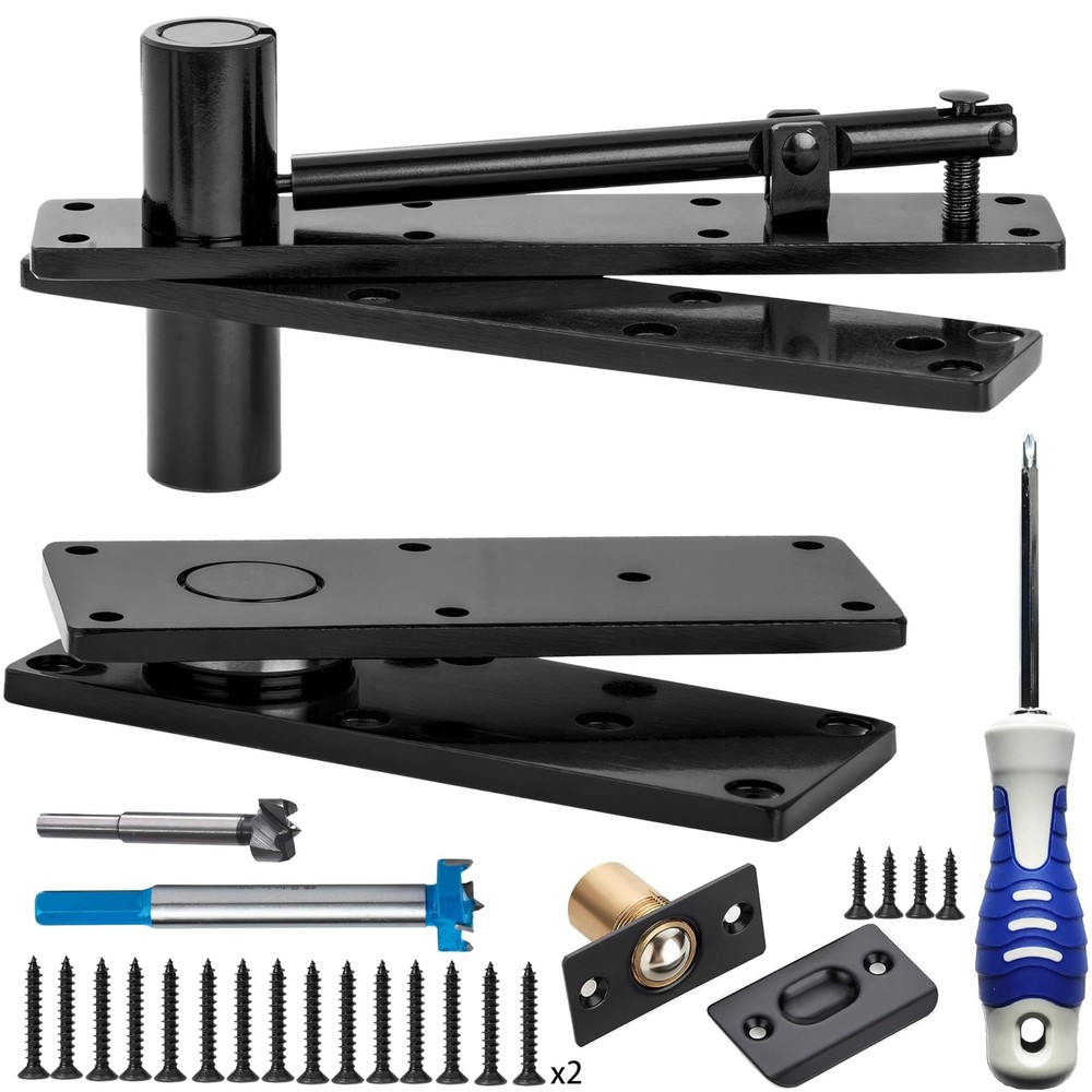 Hidden Door Hinge,870Lbs LoadBearing，Larger Thickened Solid Steel Structure  ...