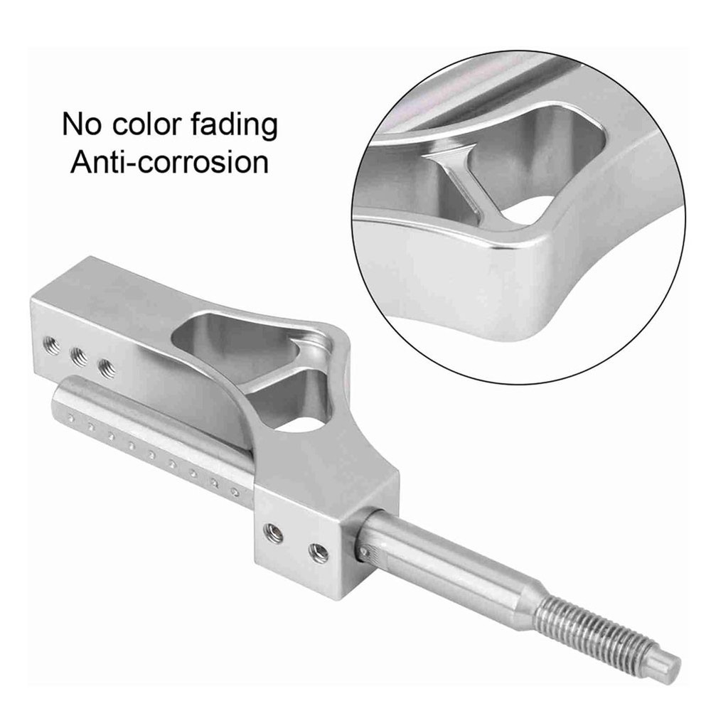Car Adjustable Height Shift Lever Extension for Manual Shift Knob +Adapters