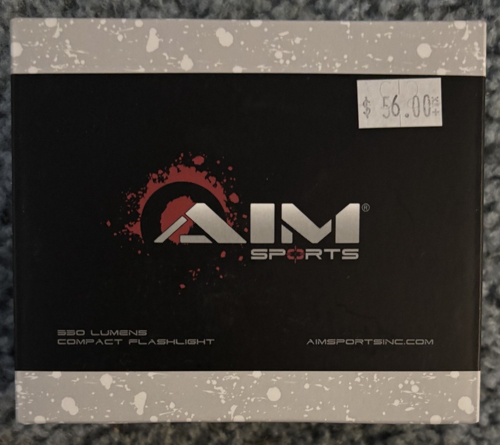 AIM SPORTS LED QUICK RELEASE FLASHLIGHT 330 LUMENS