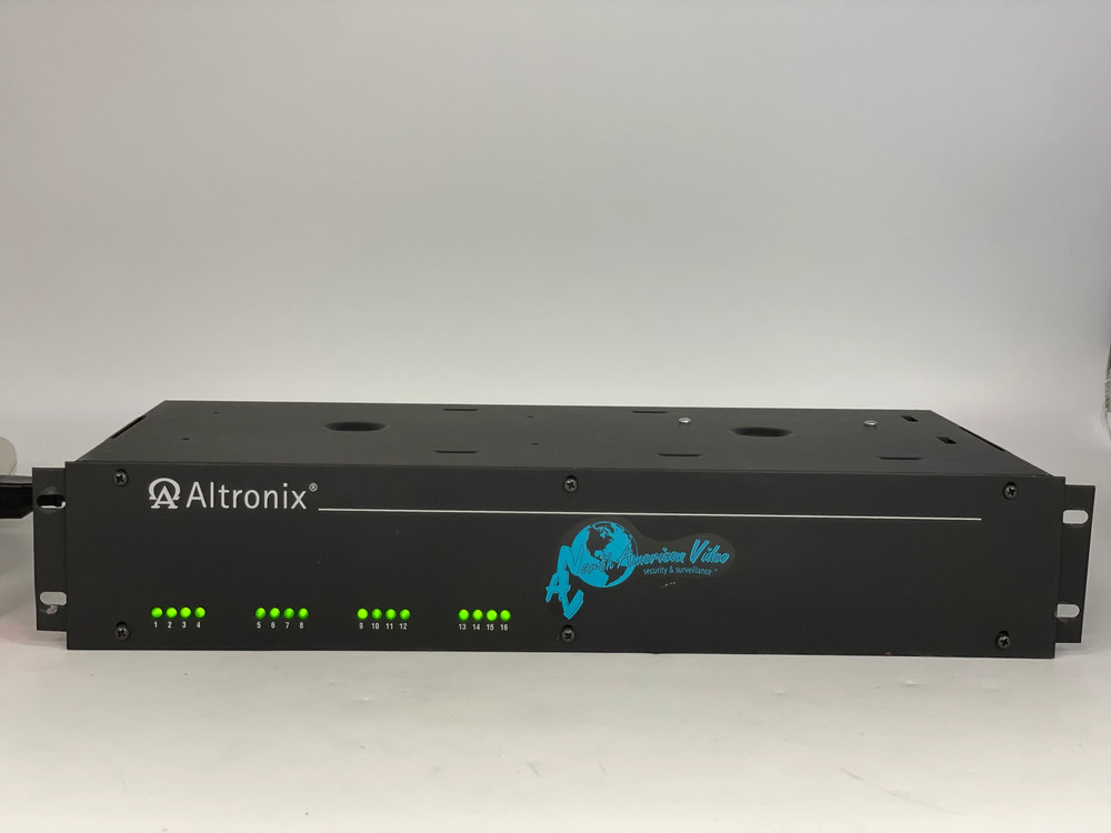 Altronix R615DC1016 Rack Mount CCTV Power Supply (Used)