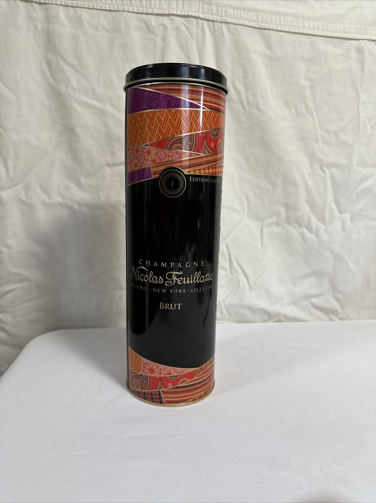 Nicolas Feuillatte Champagne Limited Edition Empty Tin Container
