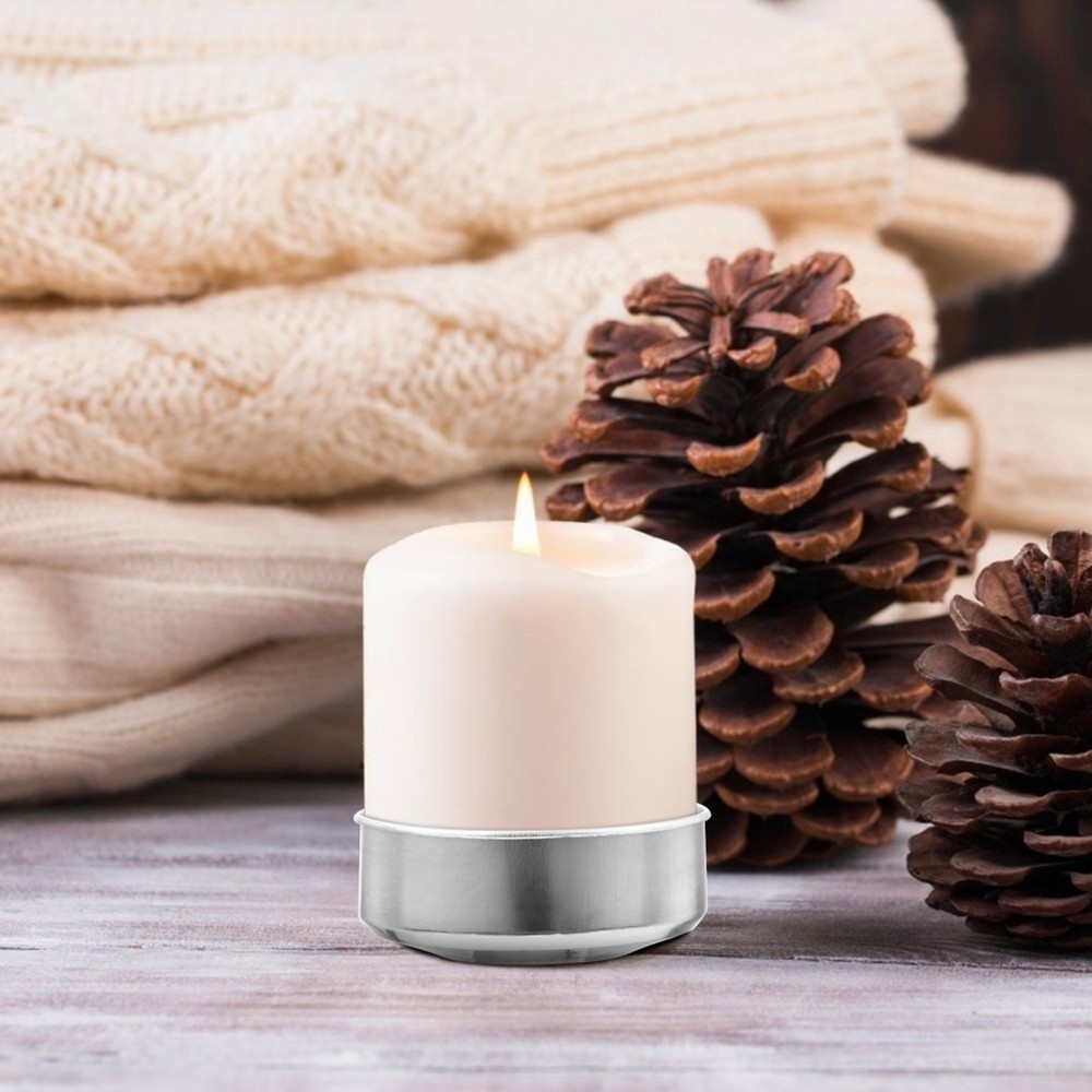 100Pcs Candle Making Containers Aluminum Tea Light Tins Empty