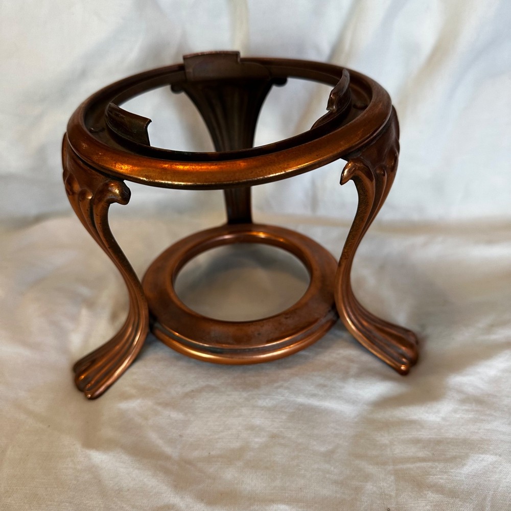 Antique Vintage S.Sternau & Co. Solid Copper Coffee Machine Support Frame 1908