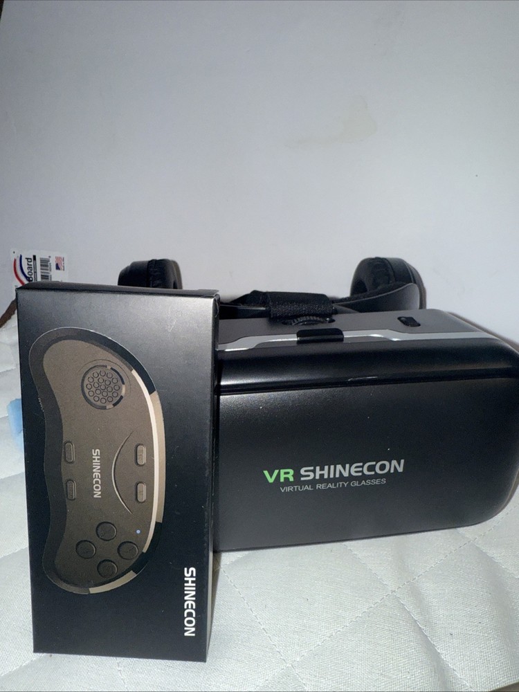 VR Shinecon Black Glasses for Virtual Reality