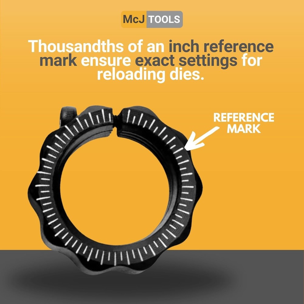 Reloading Die Lock Rings 2nd Gen 6pack