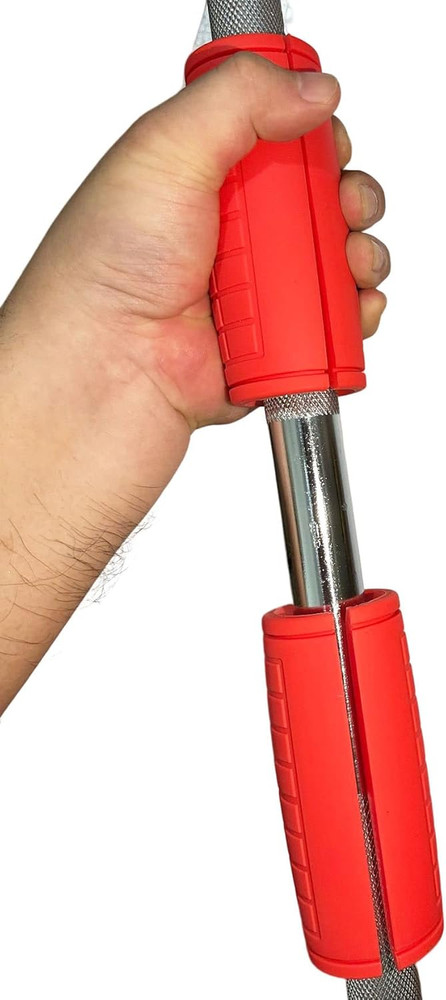 Thick Bar Adapter for Barbells, Pull-Up Bars & LAT Machine - Durable Grip