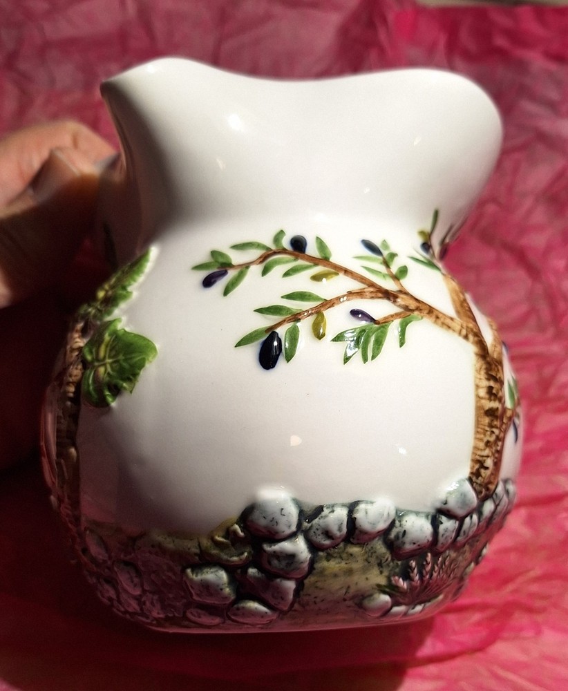Ceramic Pitcher with "Croatia" on the Side