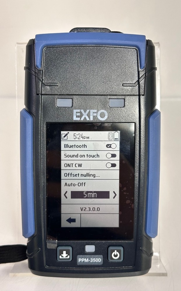 EXFO PPM-350D-DR-EA Optical Power Meter