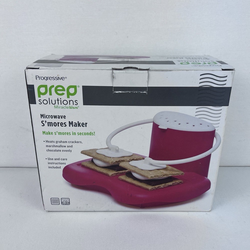 Prep Solutions Microwave S’mores Maker Open Box Kitchen Accessory Camping Tool