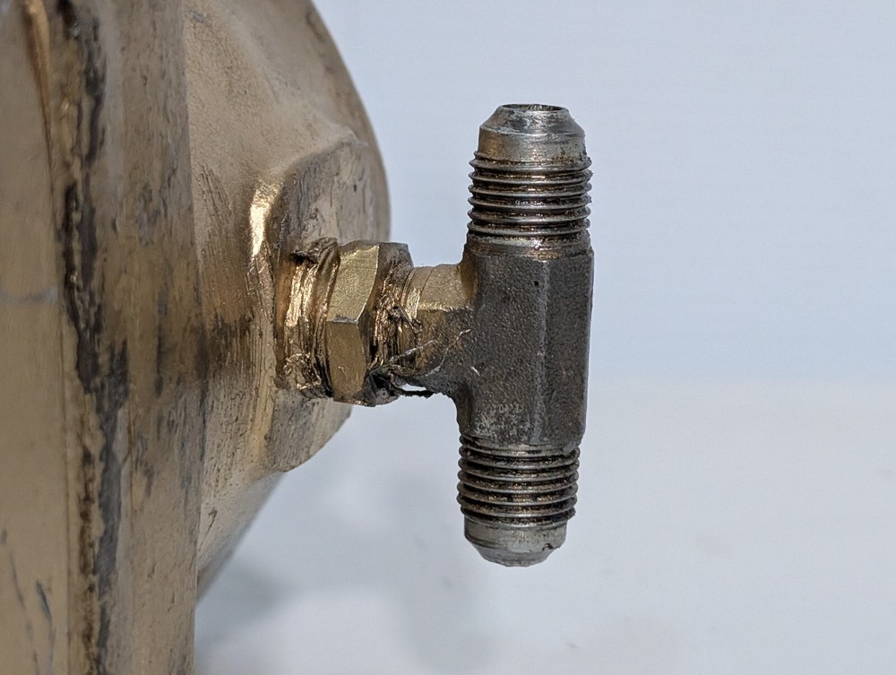 Denison Vintage Industrial Hydraulic Pump, Flange Mounted, Model Unknown