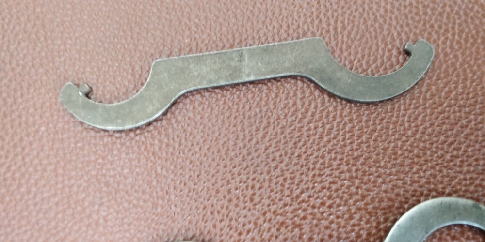original Perton Lathe Wrench / Pin Spanner / Adjustment tool