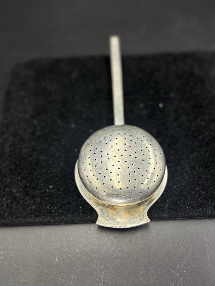 1910 Sterling Silver Tea Strainer