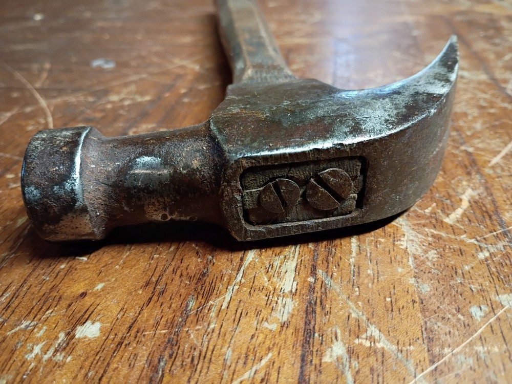 Vintage Plumb Claw Hammer Octagonal Handle 16OZ.