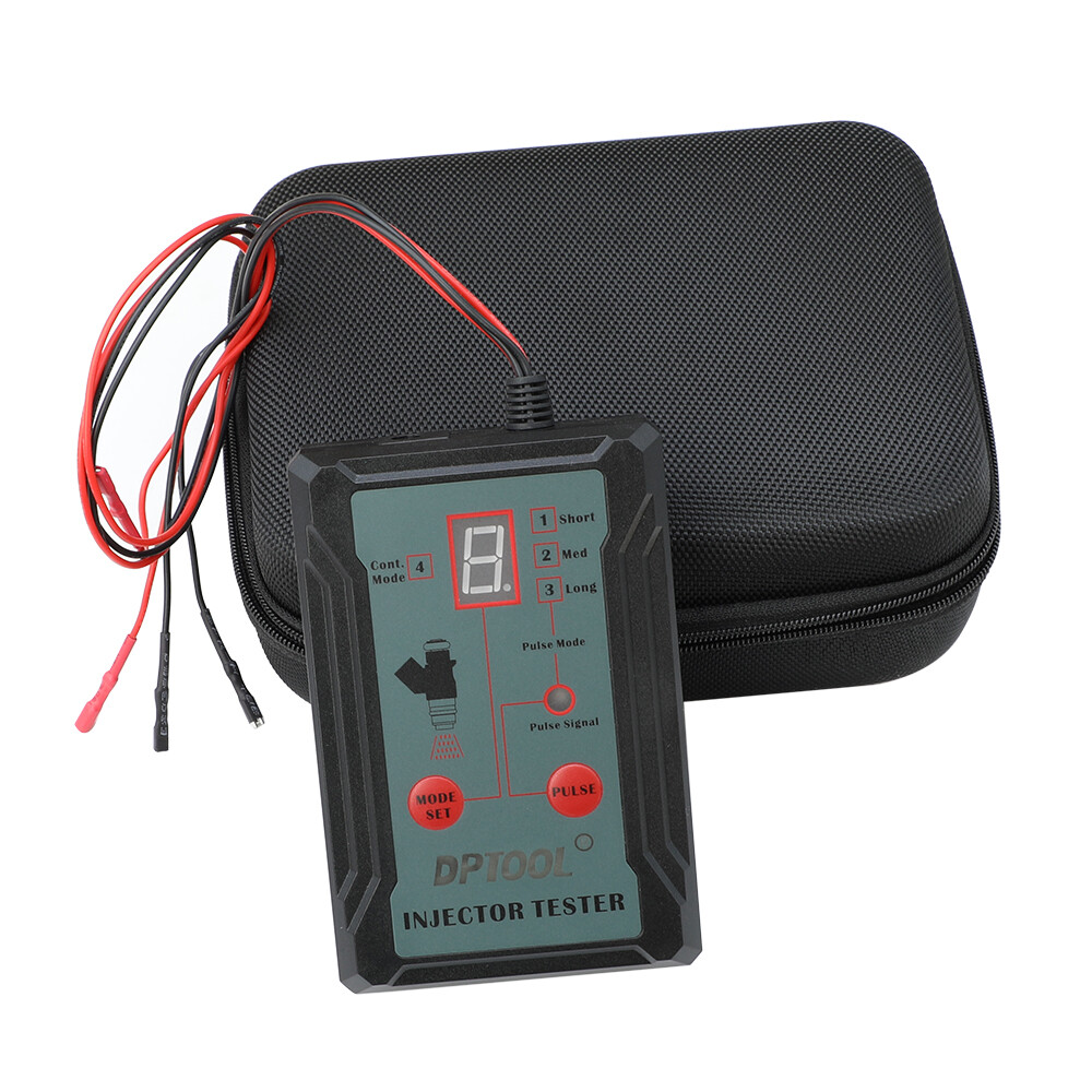 Fuel Injector Tester Cleaner 8 Pulse Modes 12V Diagnostic Tool Kit