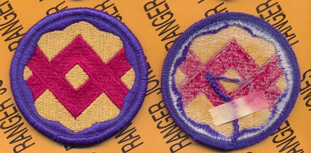 US Army 32nd Support Command Dress uniform patch m/e